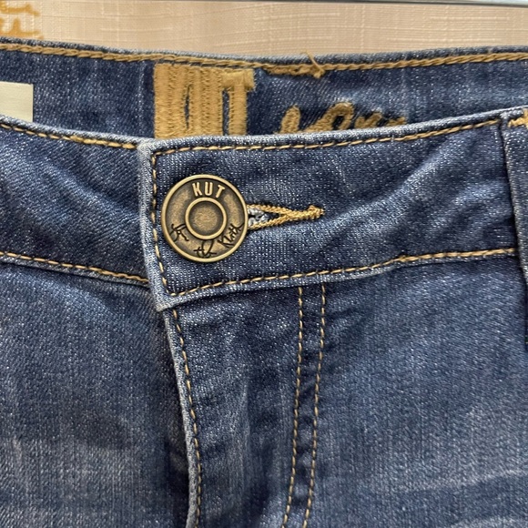 Kut From The Kloth Bardot Skinny Boyfriend Capri Lowrise Womens 6 Summer Legs - Picture 10 of 16